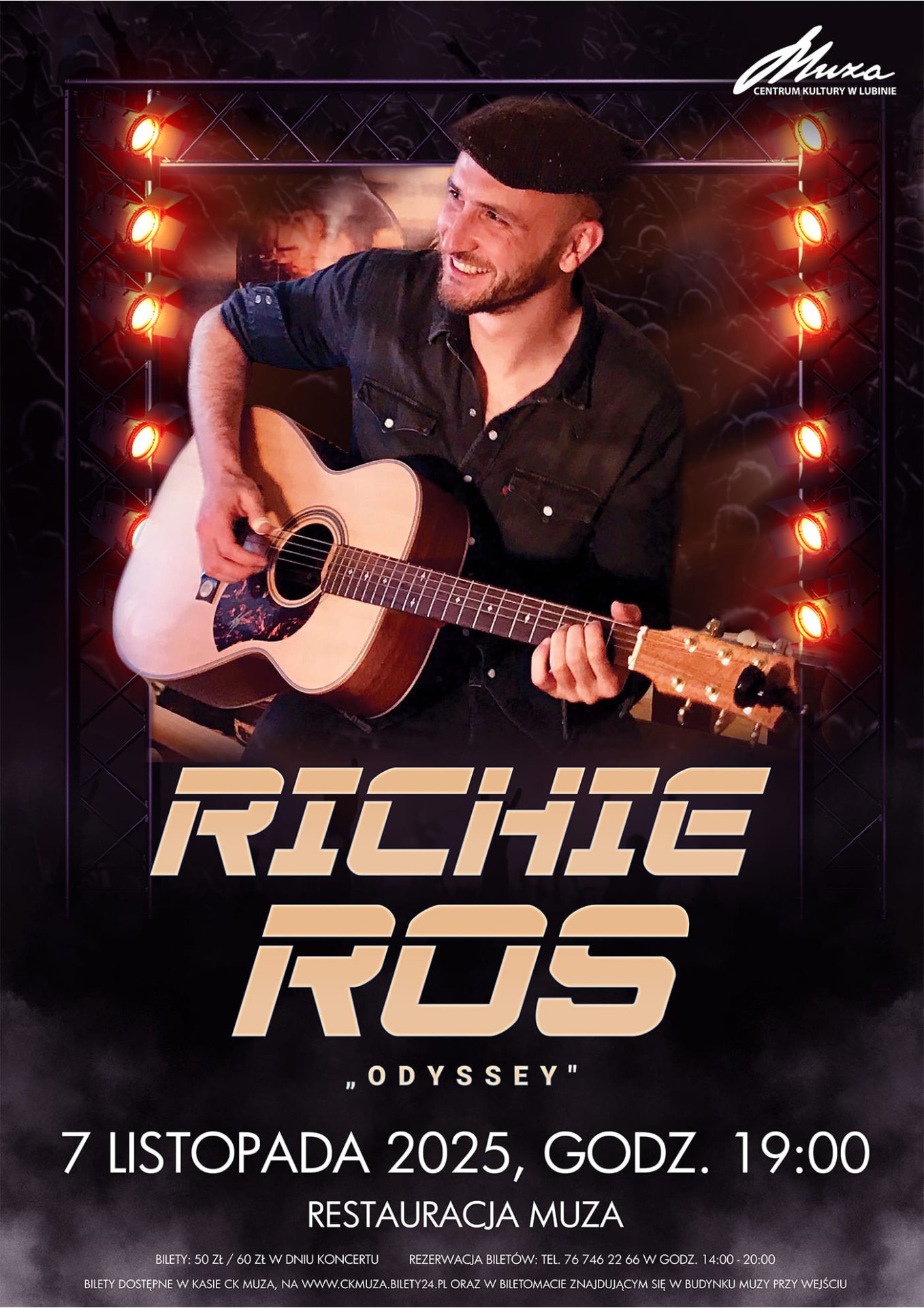 Irlandzki gitarzysta zagra w Muzie