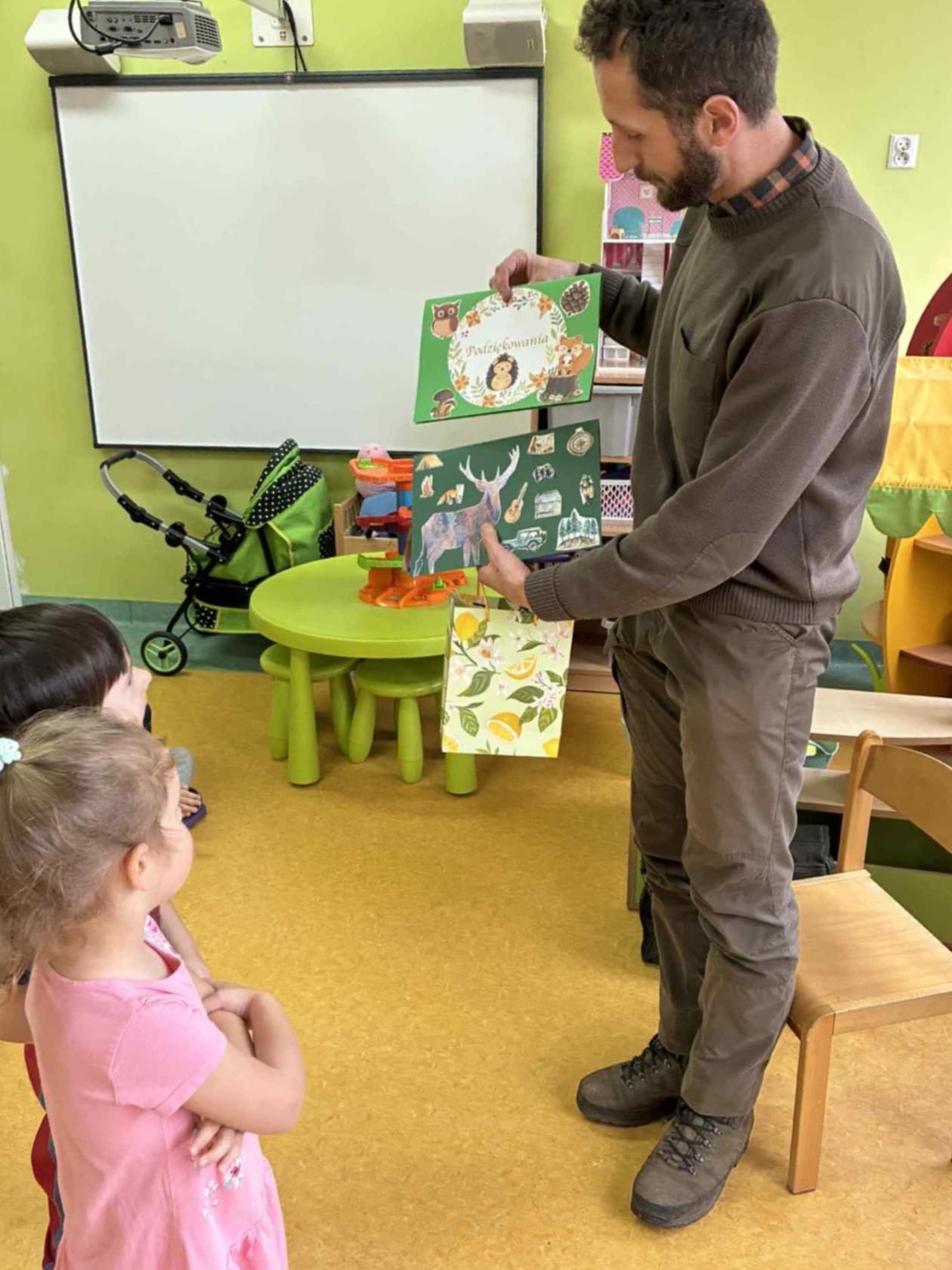 Leśnik w przedszkolu