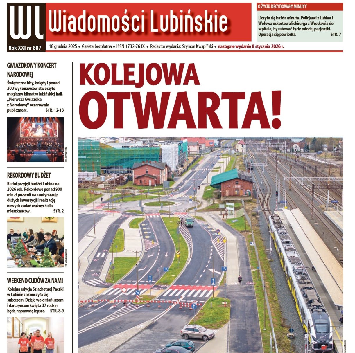 Nowe „Wiadomości Lubińskie” już jutro