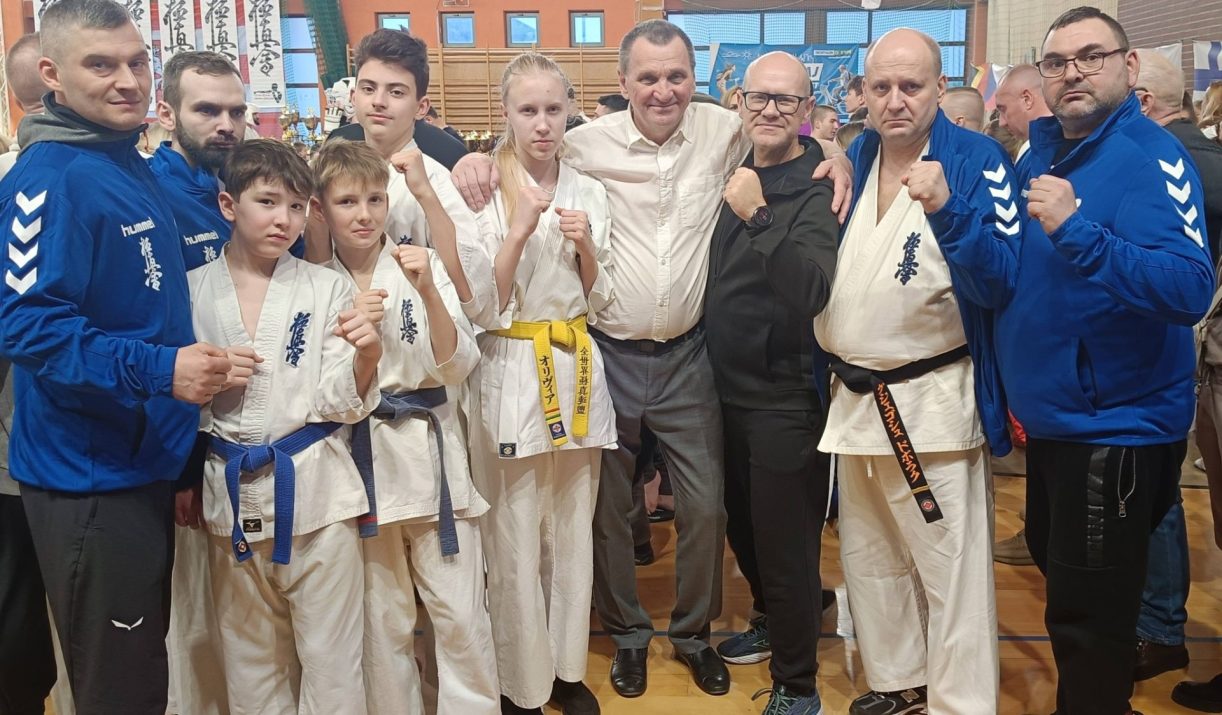 Trzy medale dla lubińskich karateków