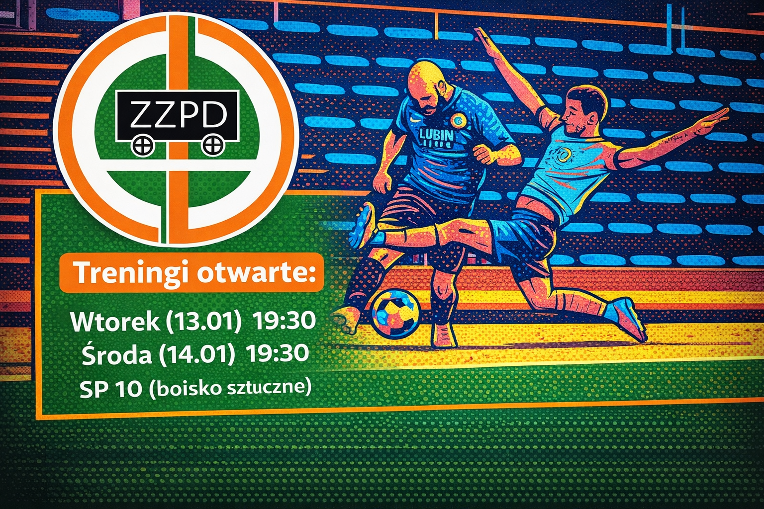 Górnik Lubin zaprasza na treningi otwarte. Dołącz do drużyny