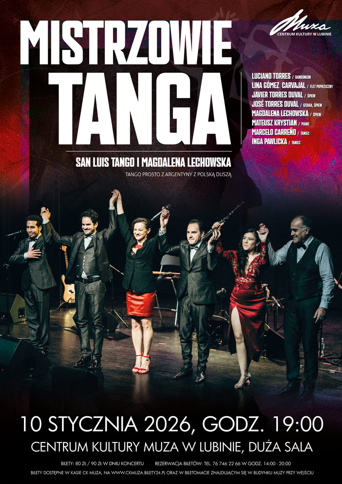 Mistrzowie tanga w Muzie – do wygrania bilet