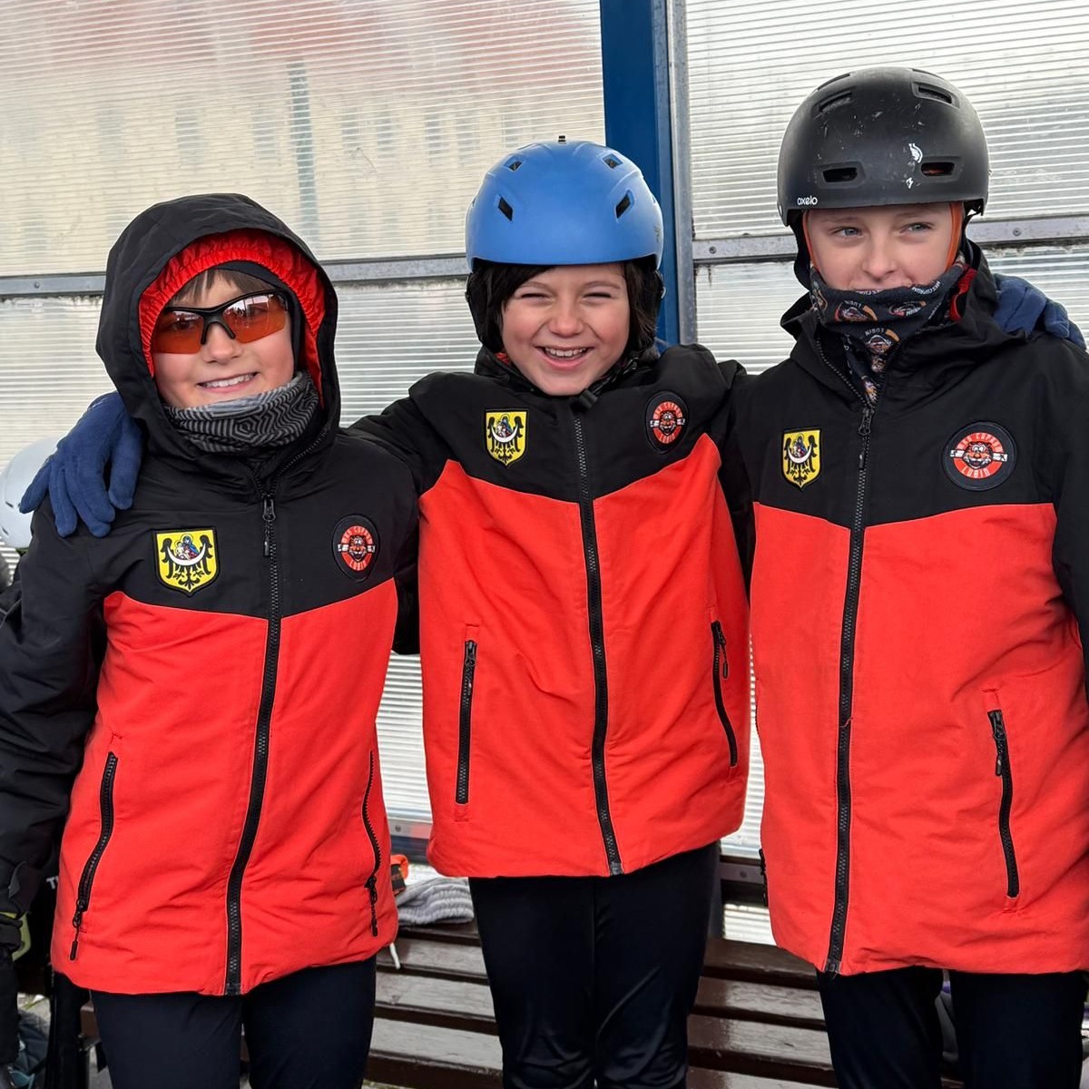 Worek medali łyżwiarzy