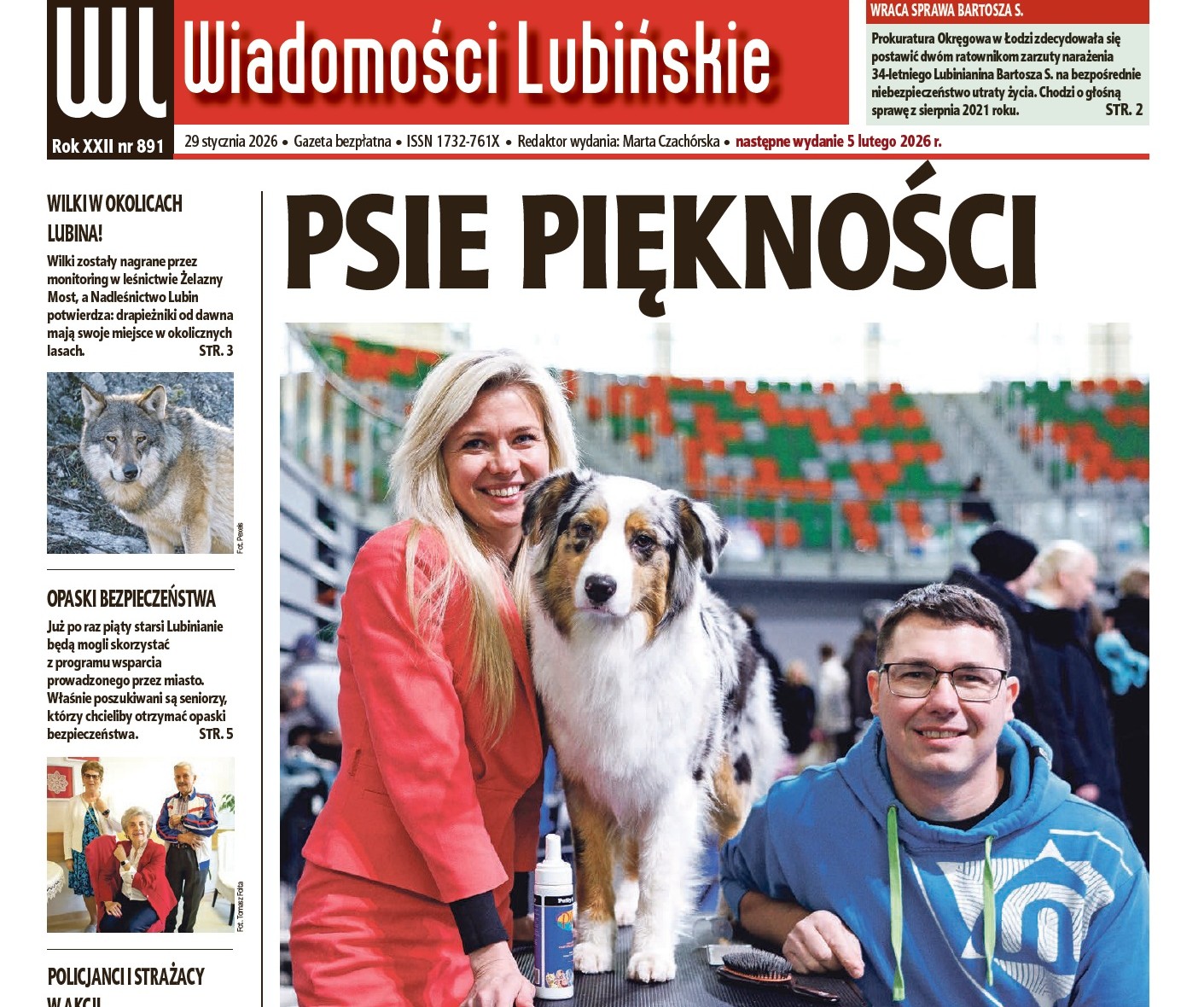 „Wiadomości Lubińskie” w każdy czwartek
