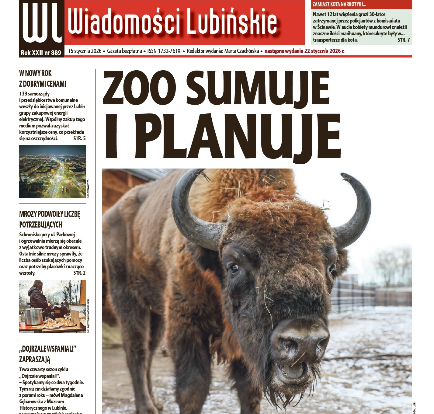 Kolejne wydanie „Wiadomości Lubińskich”