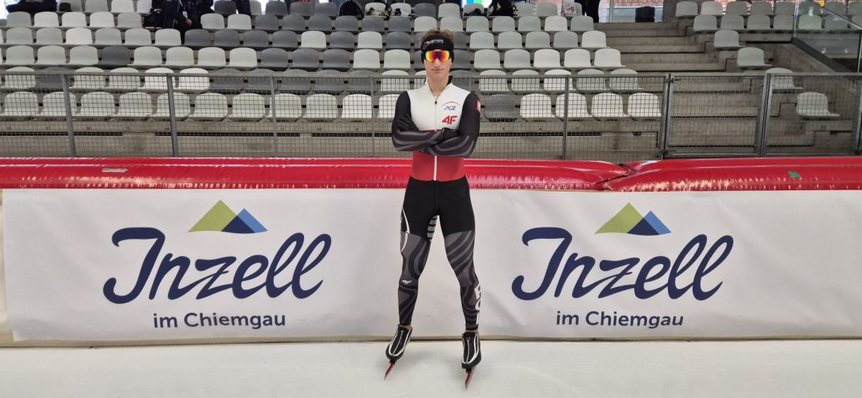 Zawodnik MKS Cuprum Lubin na zgrupowaniu kadry Polski