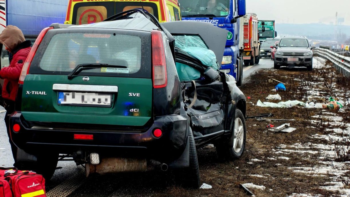 Karambol na S3, są utrudnienia w ruchu