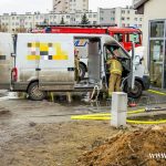 pożar busa kuriera, straż pożarna, 12 lutego 2026 (10)