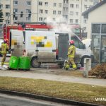 pożar busa kuriera, straż pożarna, 12 lutego 2026 (3)