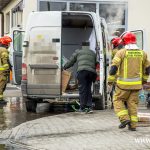 pożar busa kuriera, straż pożarna, 12 lutego 2026 (4)