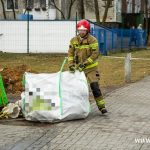 pożar busa kuriera, straż pożarna, 12 lutego 2026 (6)