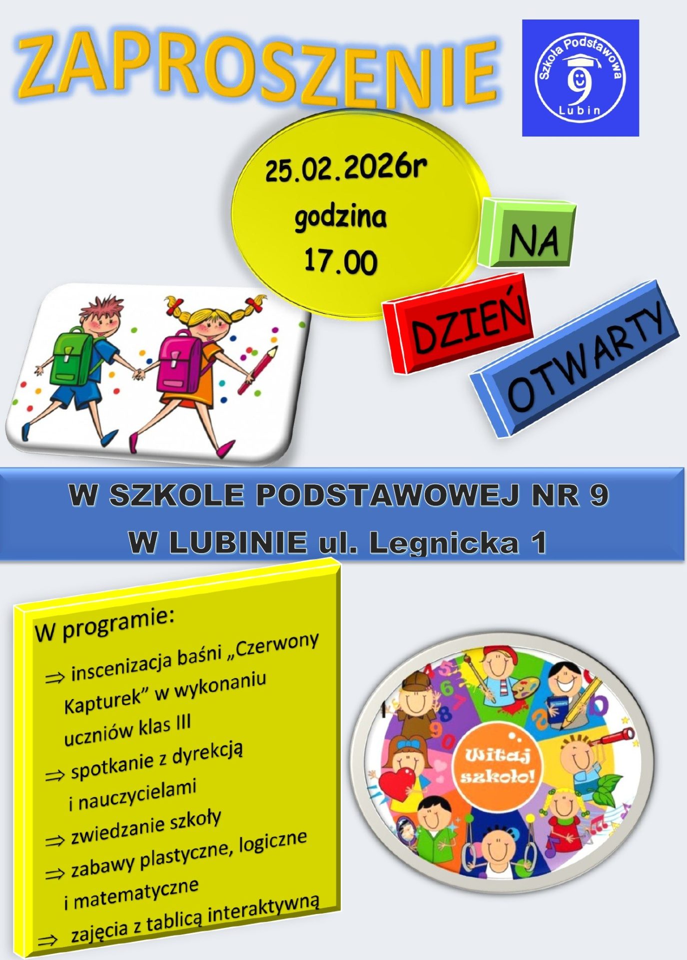 Dzień Otwarty w Szkole Podstawowej nr 9
