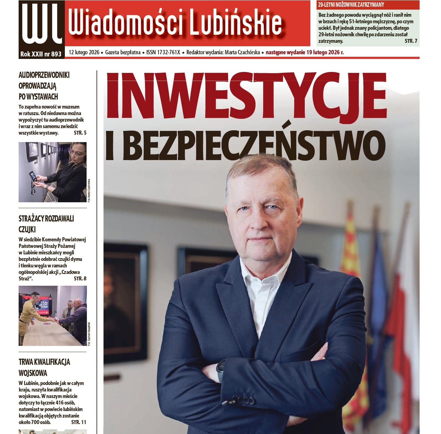 „Wiadomości Lubińskie” w każdy czwartek