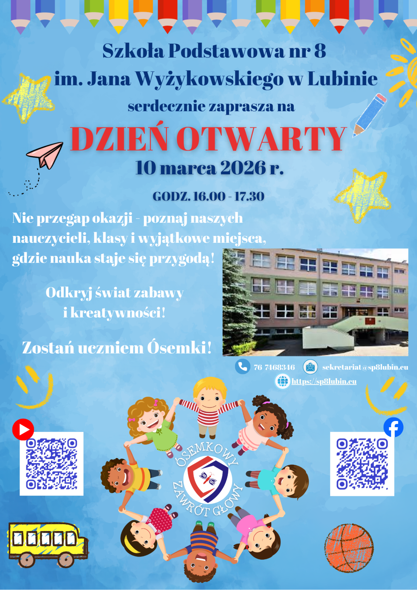 Ósemka zaprasza na Dzień Otwarty