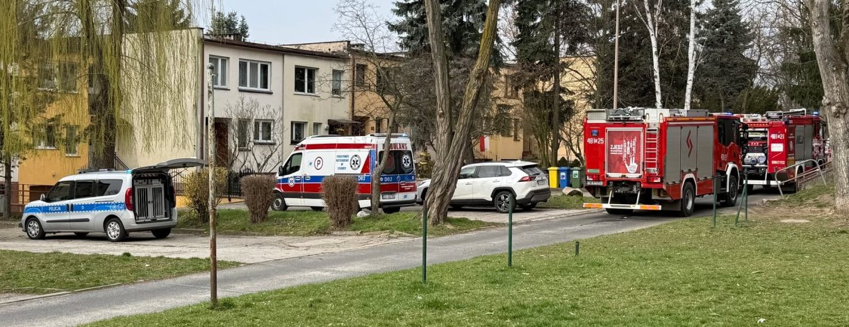 Poranny wybuch na Skłodowskiej-Curie