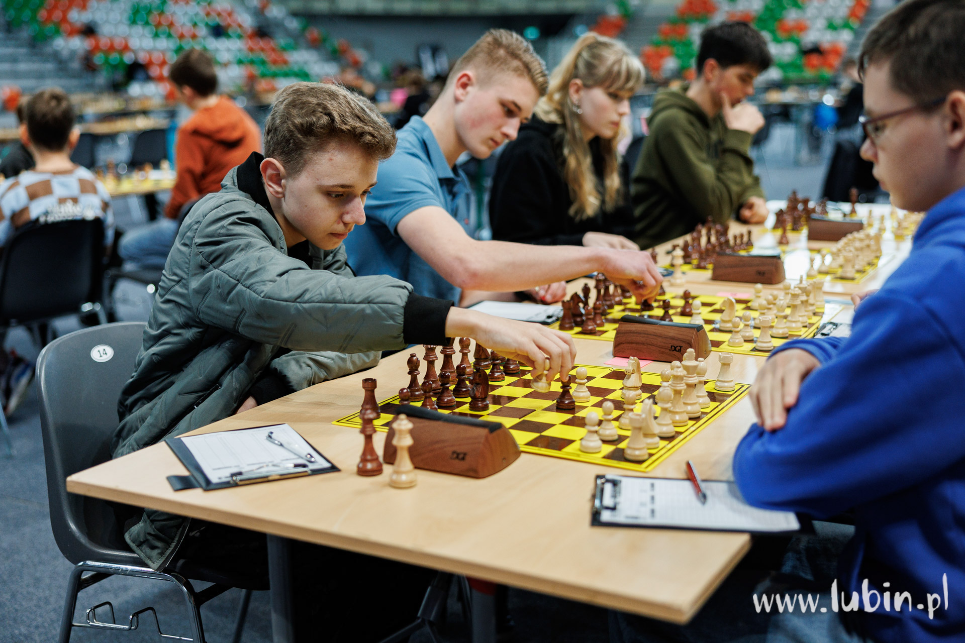 Szachowe emocje w Lubinie