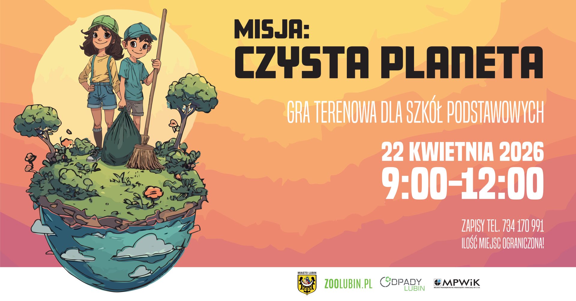 Zoo zaprasza do gry terenowej: „Misja: czysta planeta”