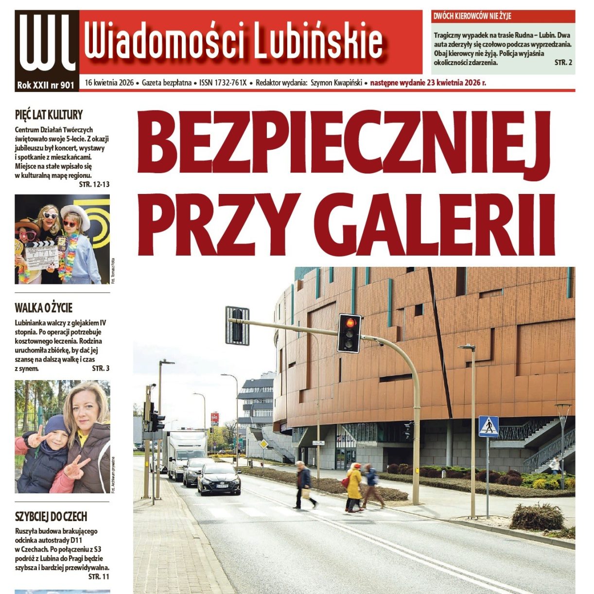 Sięgnij po nowe Wiadomości Lubińskie!