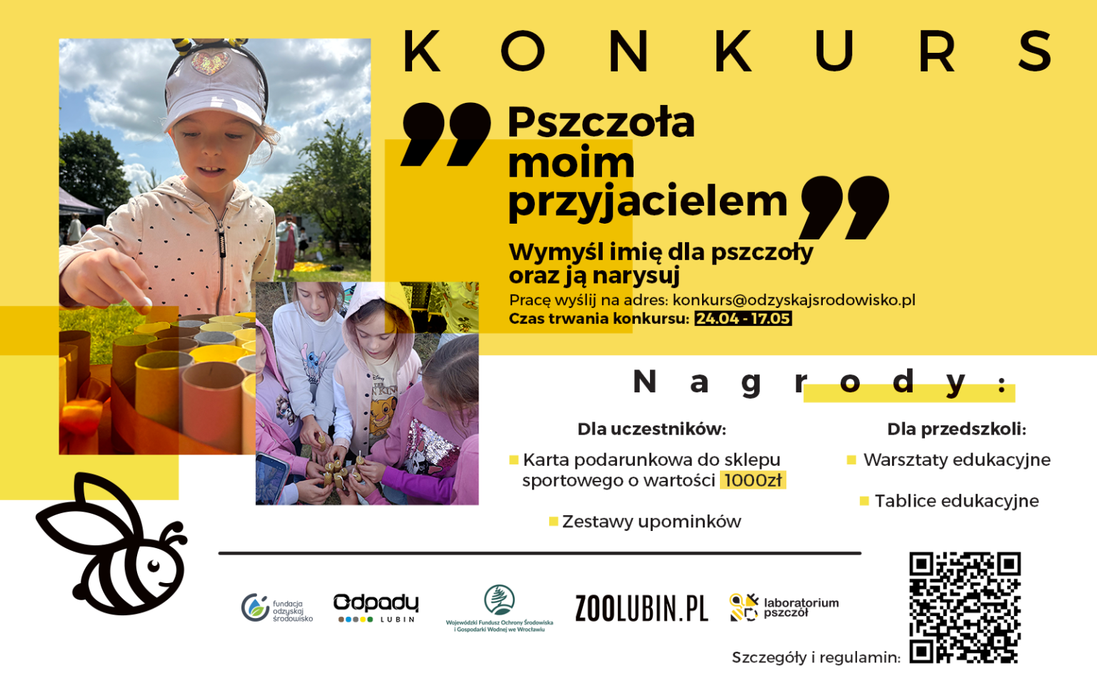 Narysuj pszczołę – weź udział w konkursie