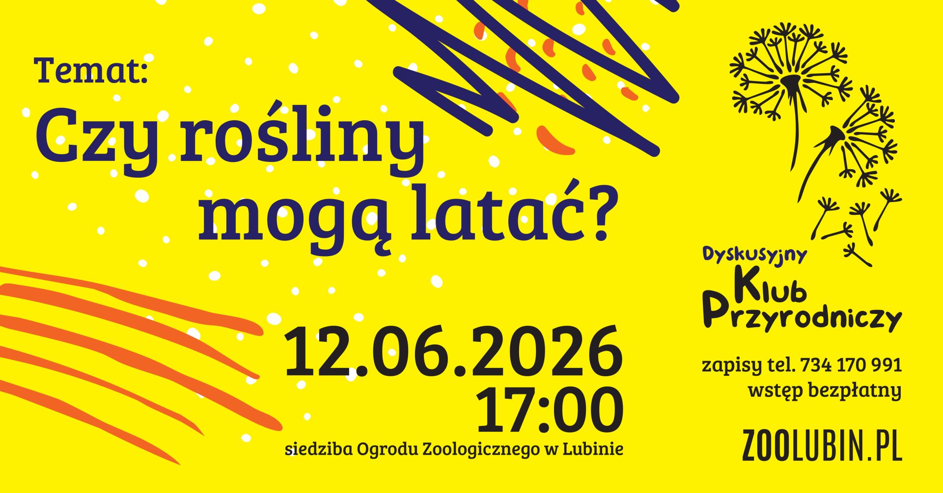Czy rośliny mogą latać? Zoo zaprasza na DKP