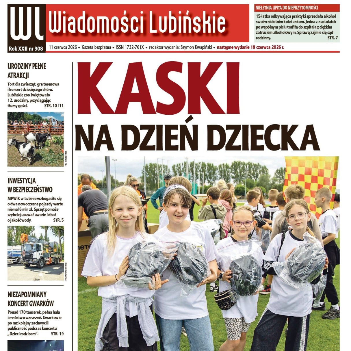 Sięgnij po nowe Wiadomości Lubińskie!