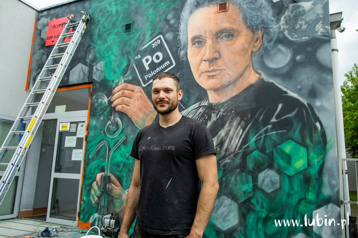 Polska noblistka na lubińskiej szkole