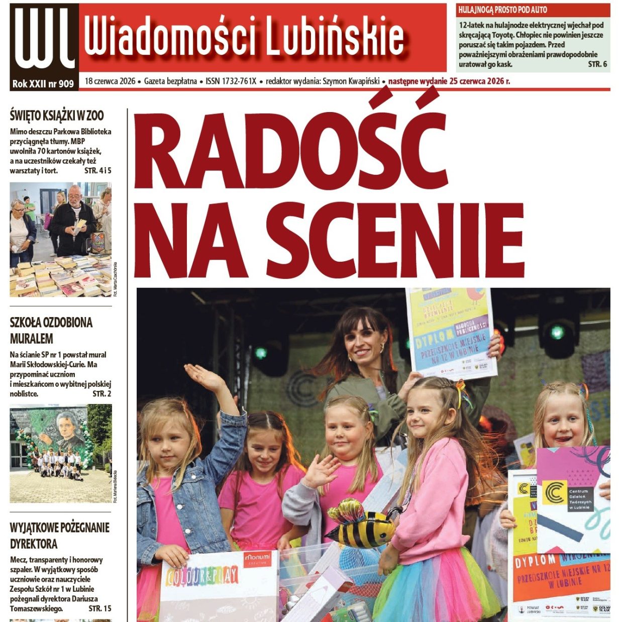 „Wiadomości Lubińskie” już jutro
