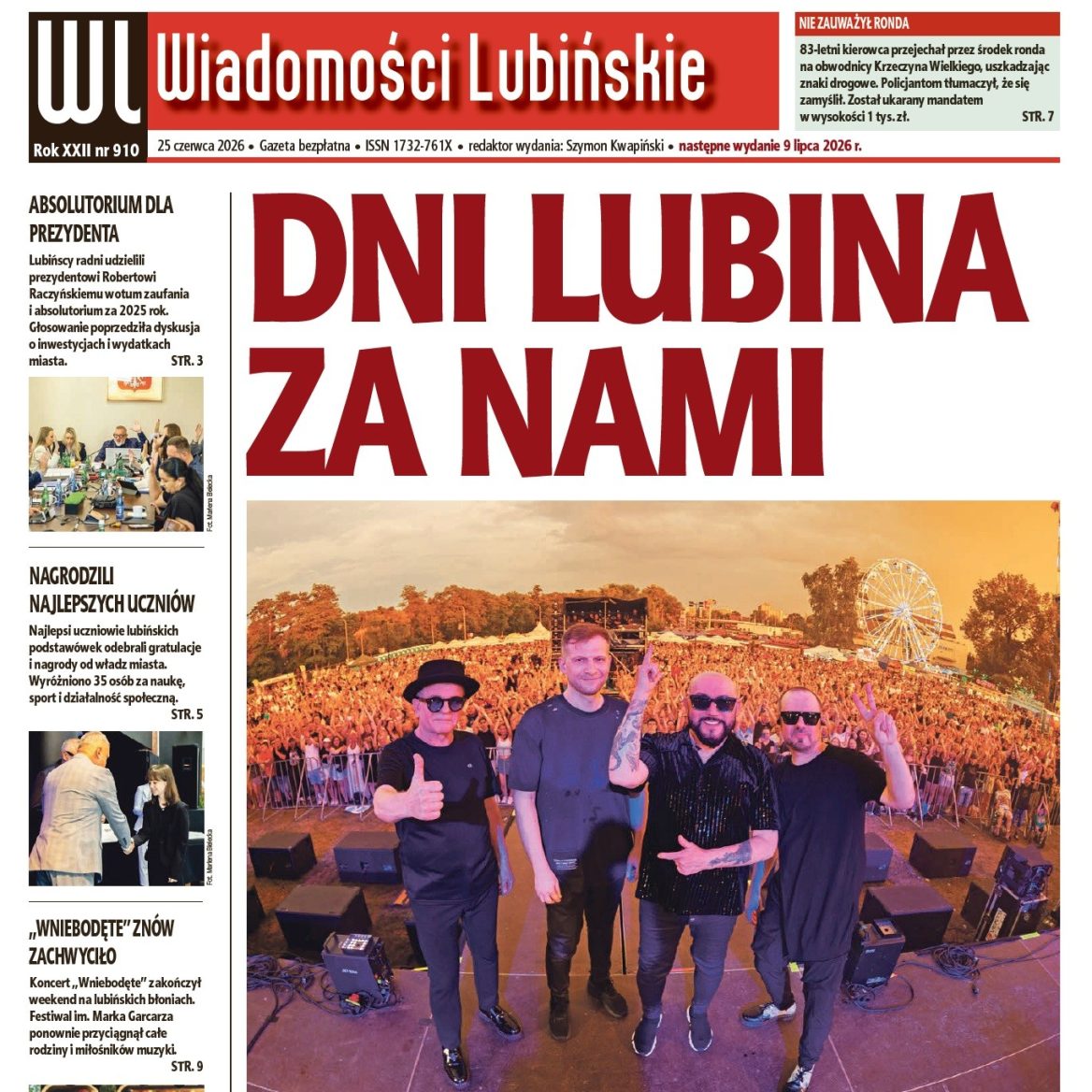 Kolejne „Wiadomości Lubińskie” już jutro