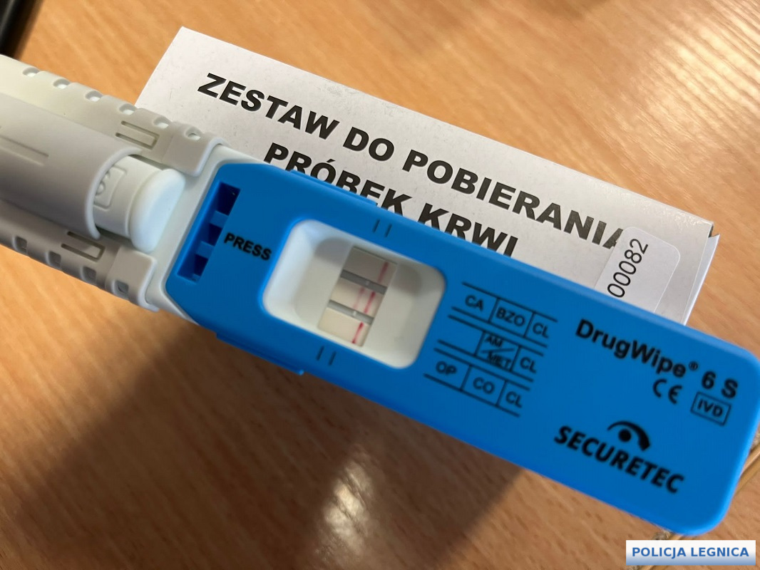 Mógł wjechać w pielgrzymów. Został w porę zatrzymany