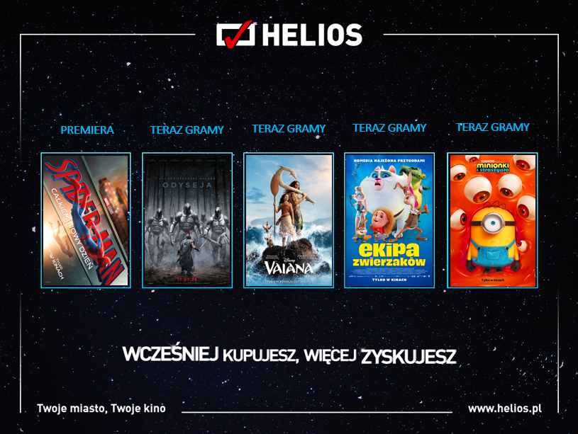 Nowy repertuar kina Helios: sierpień pełen filmowych hitów!
