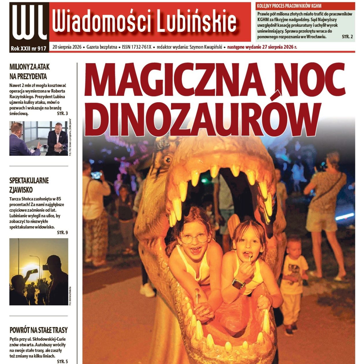 Sięgnij po nowe „Wiadomości Lubińskie”