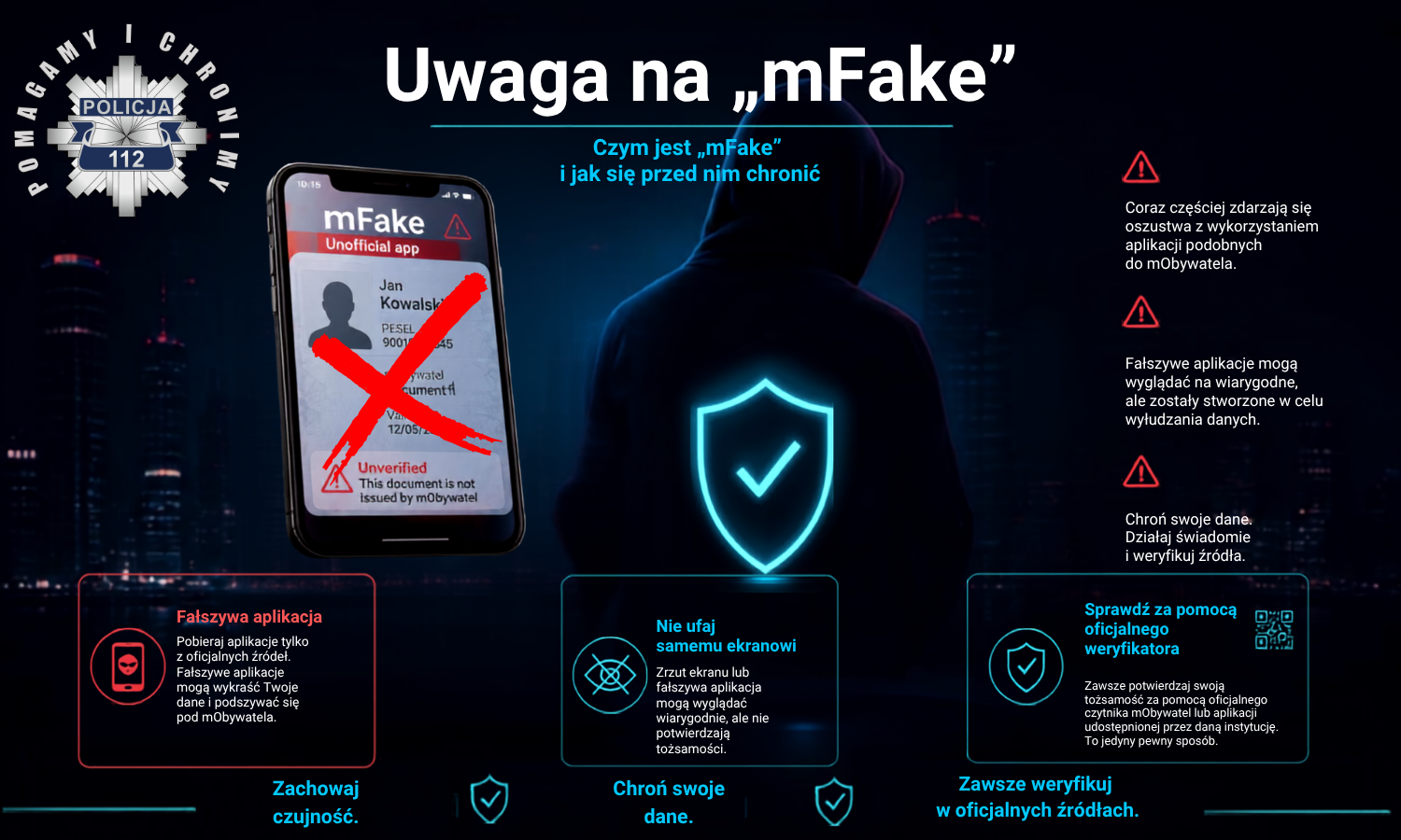 Fałszywy mObywatel. Uważaj