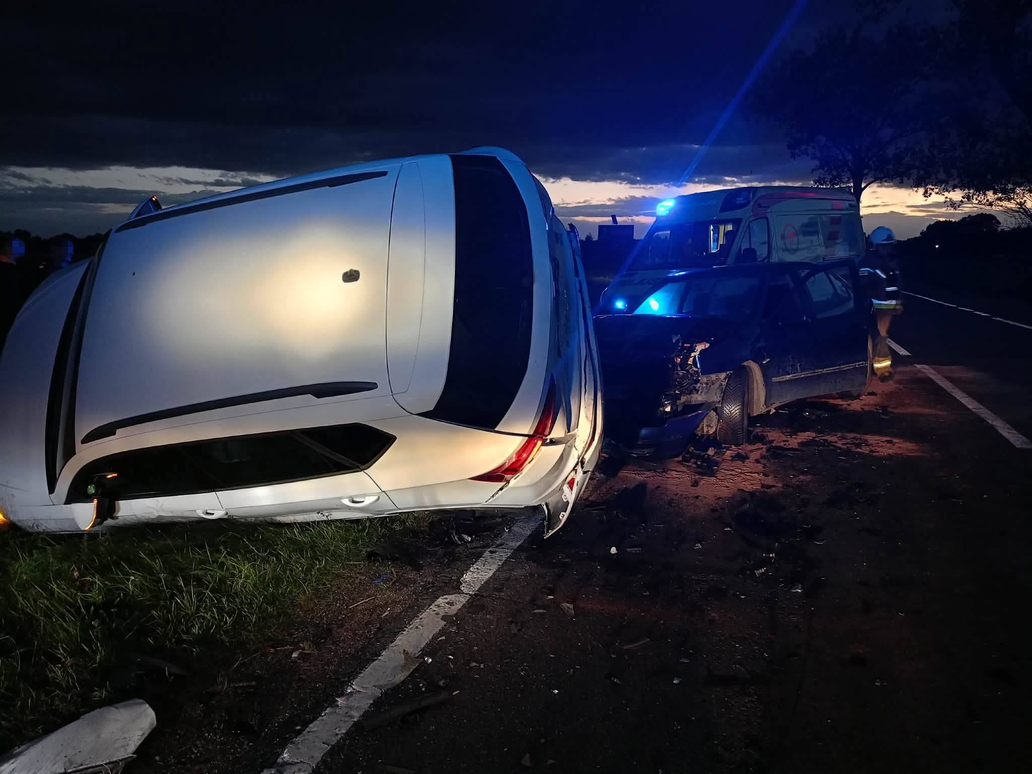 Wypadek na krajowej „36”