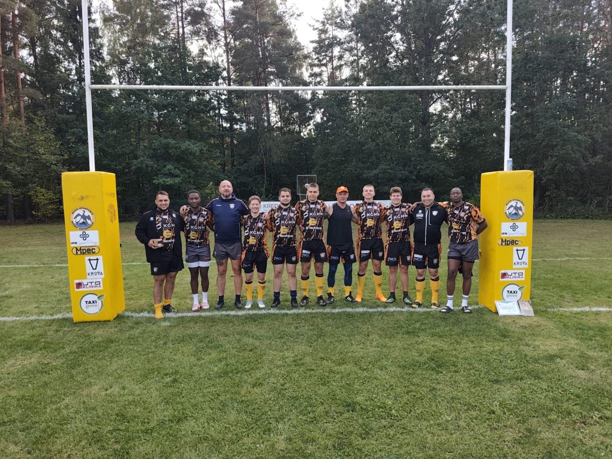 Rugbyści tuż za podium
