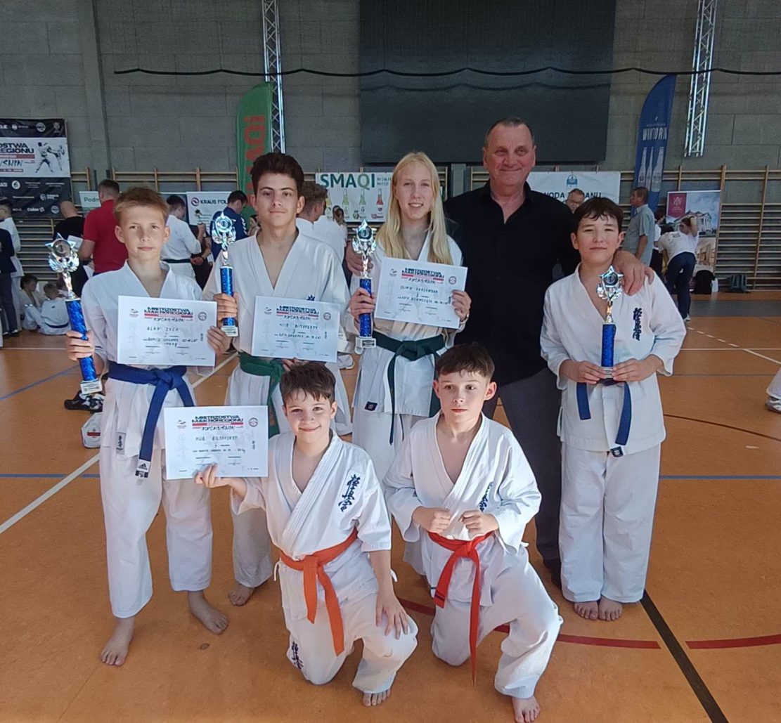 Lubińscy karatecy z medalami