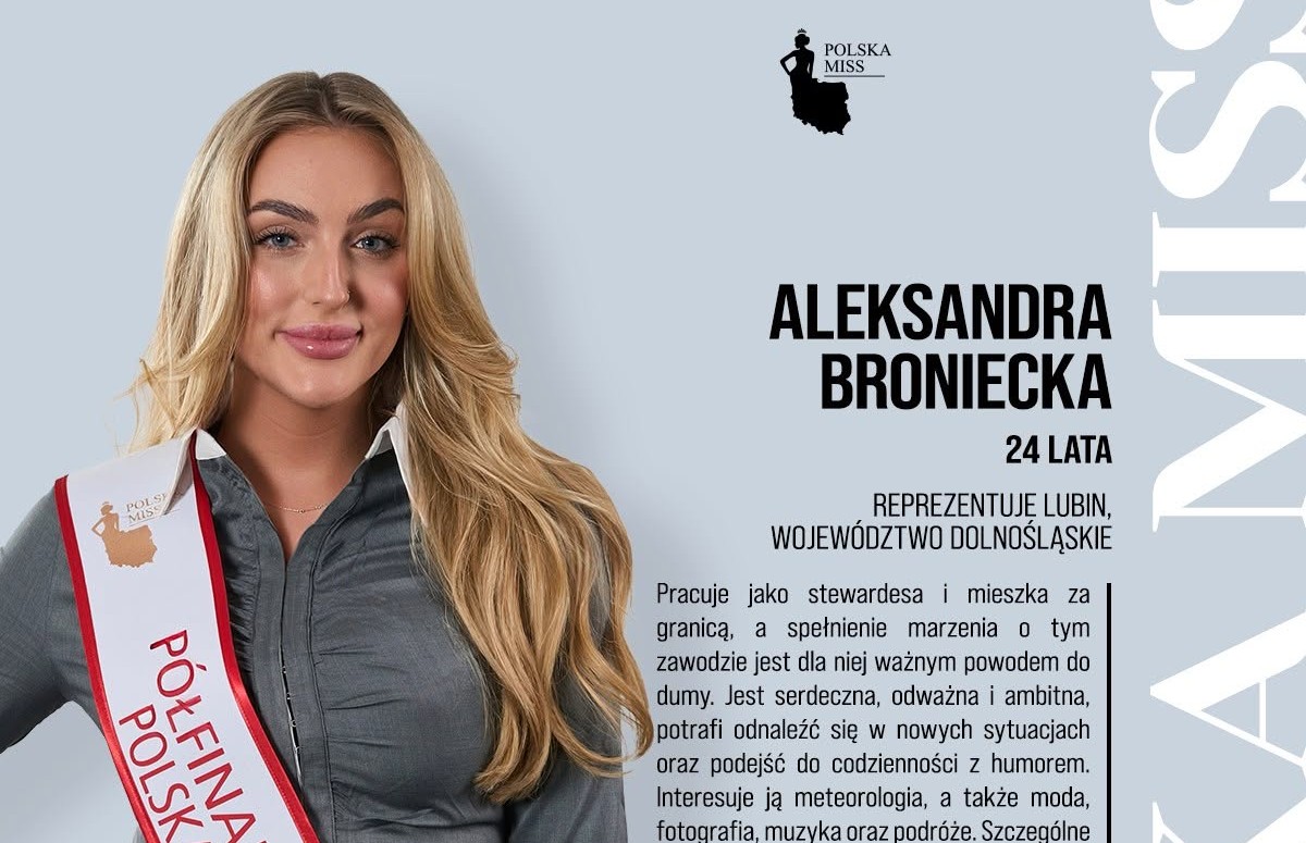Lubinianka w półfinale Polska Miss