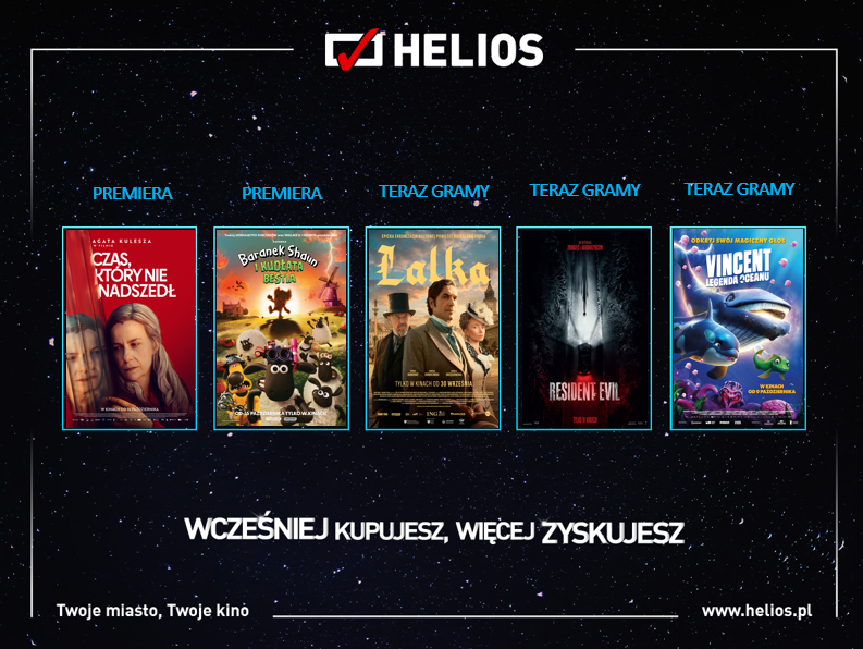Helios prezentuje filmy, które trzeba zobaczyć tej jesieni