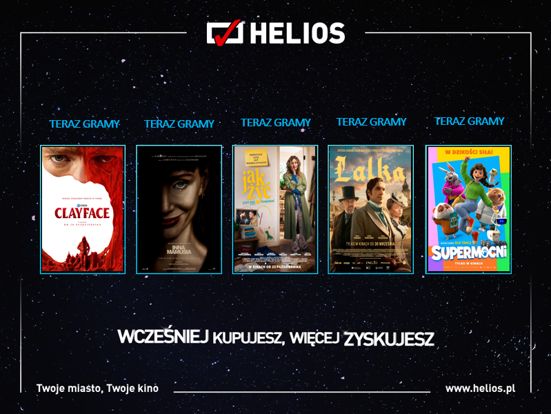 Filmowa jesień w kinach Helios
