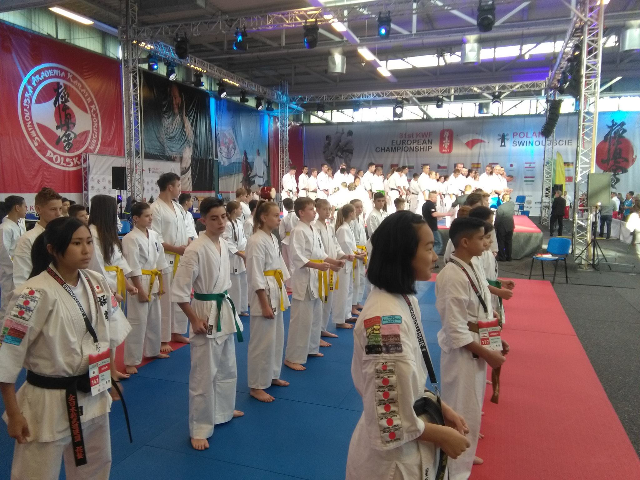 Wojownicy kyokushin na mistrzostwach Europy