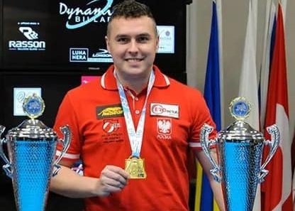 Mieszko Fortuński mistrzem Europy w odmianie10-bil