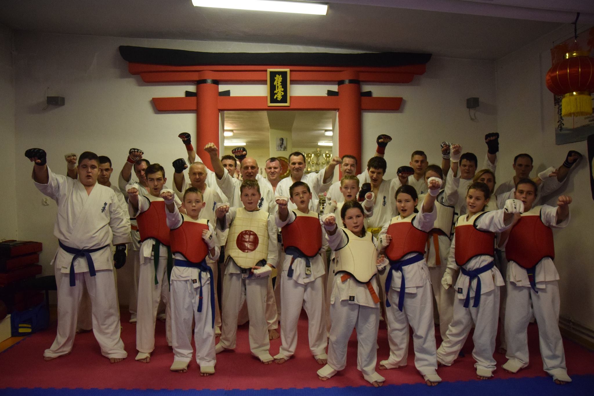 Egzaminy w szkole walki karate kyokushin