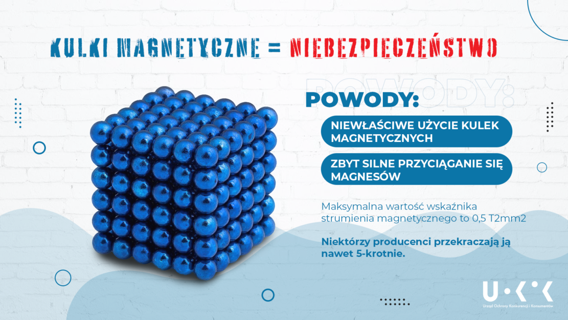 Niebezpieczne zabawki – kulki magnetyczne