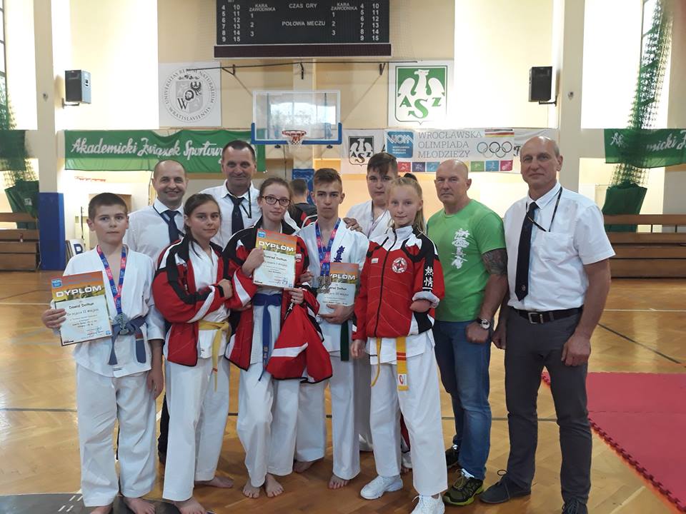 Karatecy kyokushin we Wrocławiu