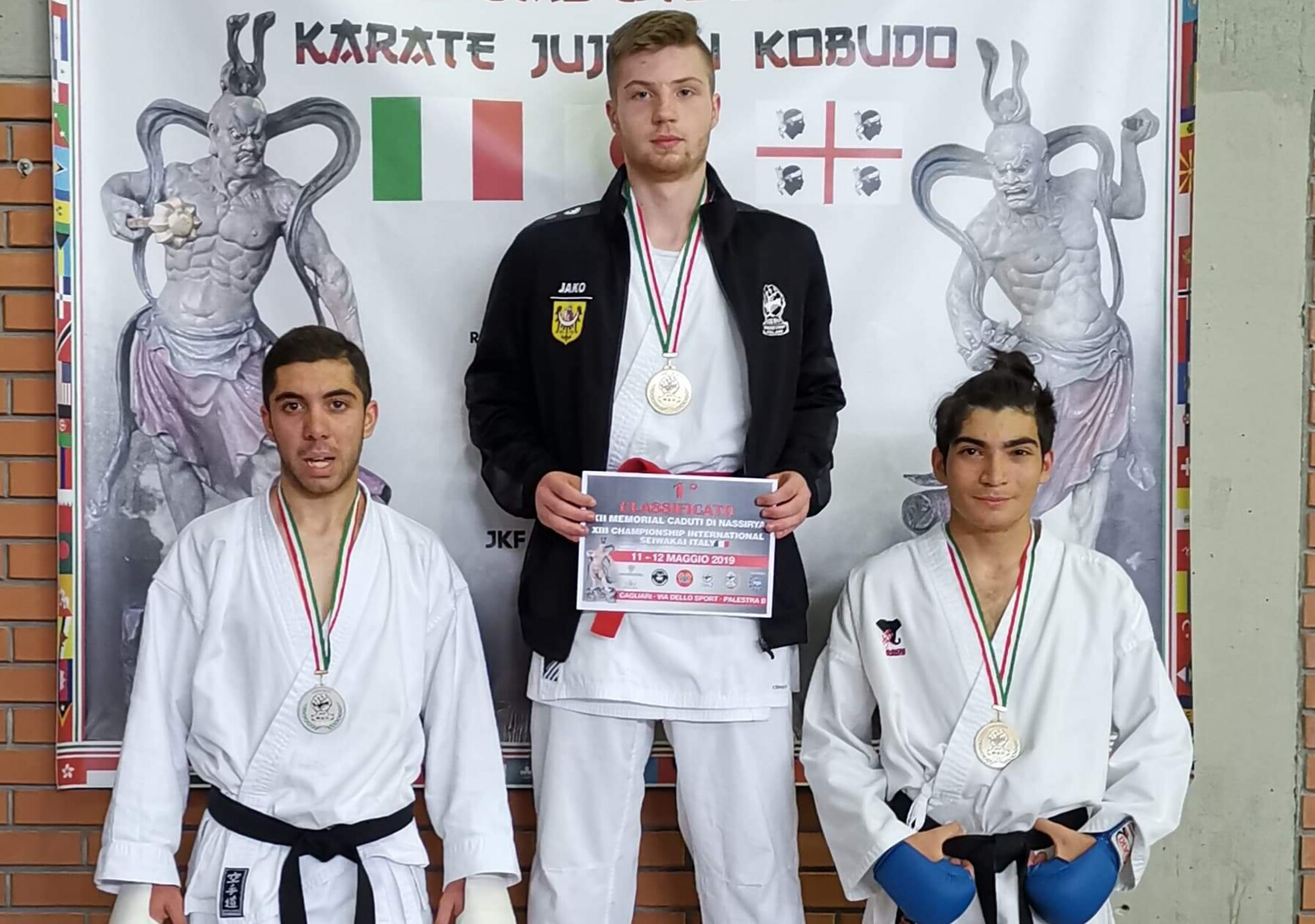 Karateka Bartosz Gabryś z medalem w Sardynii