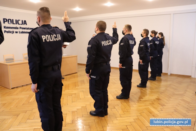 Nowi w lubińskiej policji