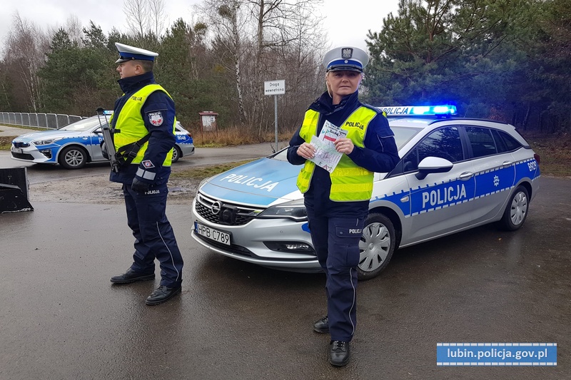 Policjanci z Lubina wspierają kolegów na granicy