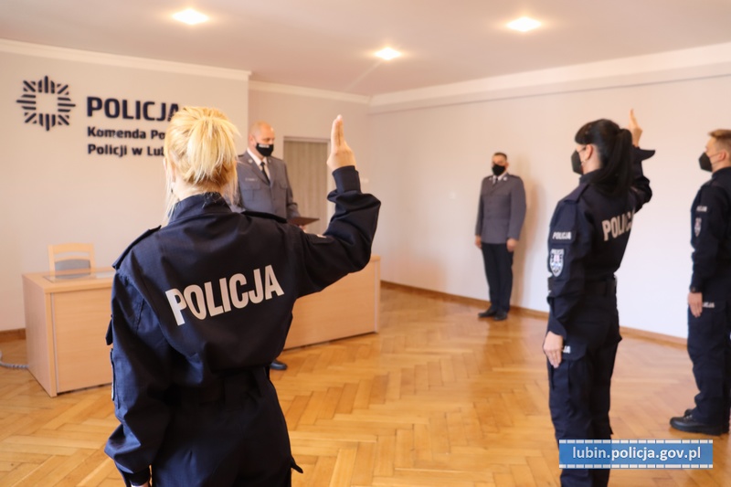 Nowi w lubińskiej policji