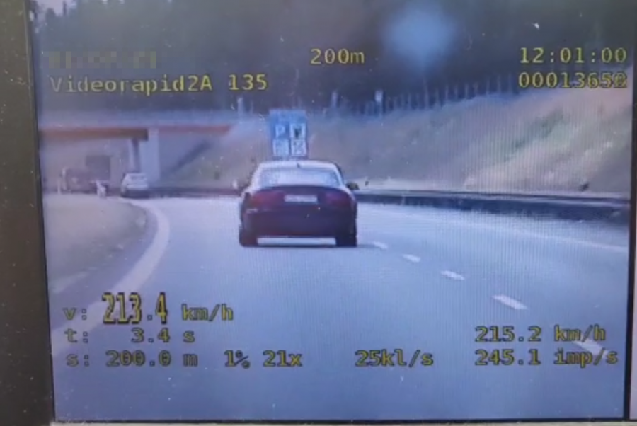 Pędziła 213 km/h po S3, bo chciała sprawdzić auto męża