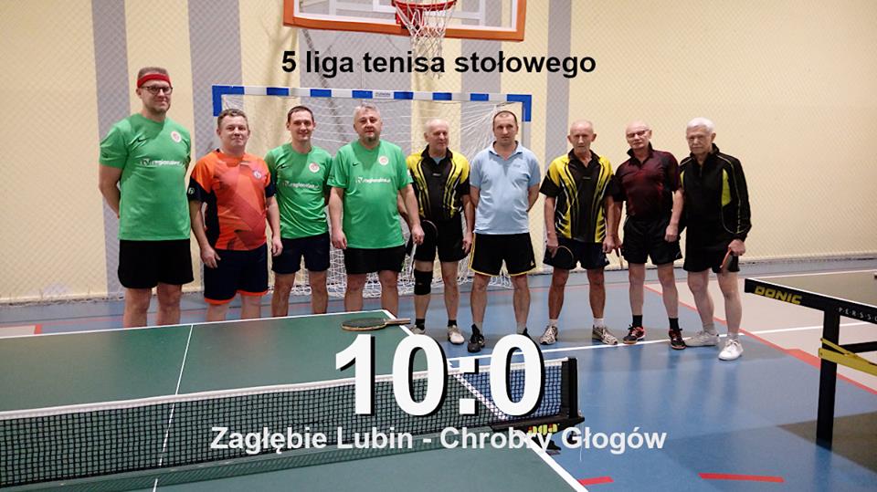 Tenisiści stołowi rozgromili rywali z Głogowa
