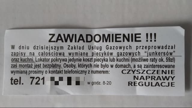 Nie dajmy się nabrać na wymianę piecyków i junkersów